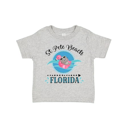 

Inktastic St Pete Beach Florida Vacation Gift Gift Toddler Toddler Girl T-Shirt