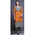 thumbnail image 2 of Bimba Kurtis Droits Imprimés pour Femmes Kurta à Panneaux Tunique d'Été, 2 of 5