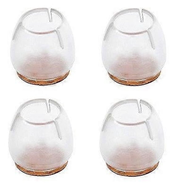 16 fundas de silicona para patas de mesa y silla, gruesas y antideslizantes.