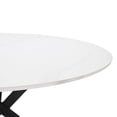 thumbnail image 4 of Mesa de Comedor ALATRI 1349 Mundo In Cubierta Redonda de Piedra Sinterizada Base Metálica Resistente, 4 of 8