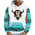 thumbnail image 2 of Styesk Sweatshirts pour Hommes, Sweat à Capuche Imprimé à Manches Longues et Amples, 2 of 5