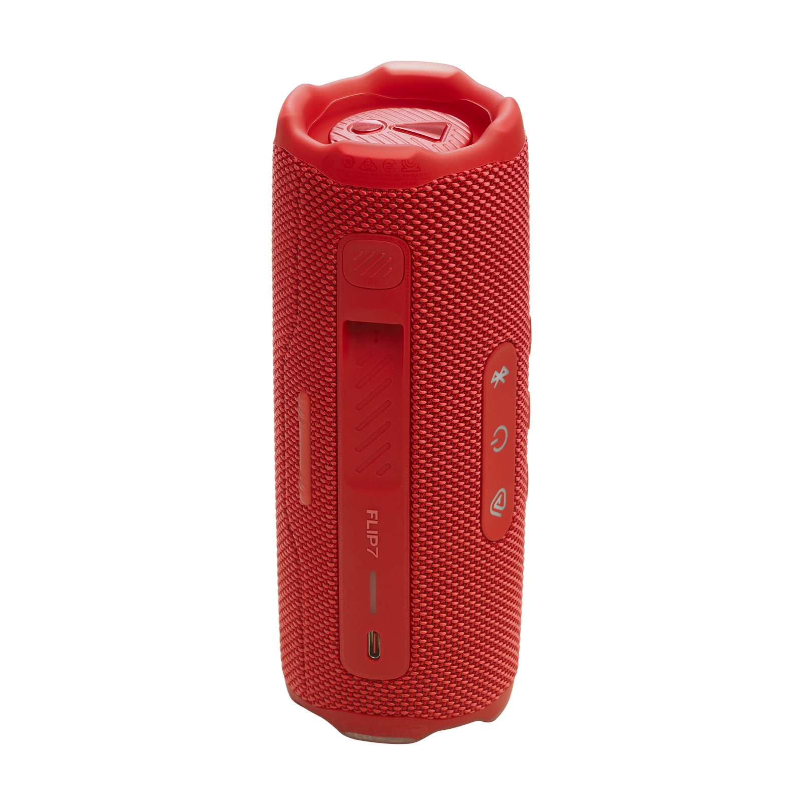 JBL Flip 7 - Portable waterproof and drop-proof speaker, Bold JBL Pro Sound with AI Sound Boost, 16Hrs of Playtime, and PushLock system with interchangeable accessories (Red)