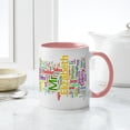 thumbnail image 6 of CafePress - Word Art From Jane Austen's Pride And P Mug - 11 oz Ceramic Mug - Novelty Coffee Tea Cup, 6 of 6