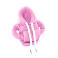 thumbnail image 2 of Cubierta de perilla de palanca de cambios de coche, sudadera con capucha, accesorios universales divertidos lavados a máquina Rosa, 2 of 8