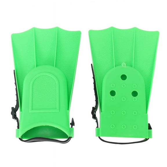 Kids Adults Adjustable Fins Swimming Diving Swimming Fins - Green, S: 25-30