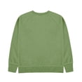 thumbnail image 3 of CYRBOKO Boys Long Sleeve Shirts, Pullover Comfy V-neck Casual T-shirts for Boys Green Size 13-14 T, 3 of 6