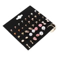 thumbnail image 3 of 20 pares de pendientes de tuerca, flecha , bor, triángulo, circonita cúbica, joyería colgante, hipoalergénica, libre de alergias Hugo Aretes colgantes para mujer, 3 of 9