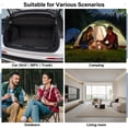 thumbnail image 2 of Coverado Air Mattress for SUV, Thickened Flocking Travel Camping Bed with Electric Pump, Inflatable Bed for SUV Trunk, Gray, 2 of 9