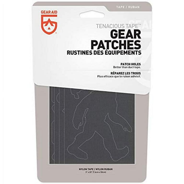 GEAR AID Tenacious Tape Gear Patches for Jacket, Tent and