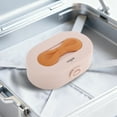 thumbnail image 5 of Unique Bargains 1 Pc Bow Design Jewelry Box Jewelry Organizer Light Pink Tan ABS TPE, 5 of 5