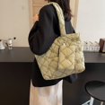 thumbnail image 2 of Puffer Hobo Bolso Mano Acolchado para Mujer Viajes, 2 of 9