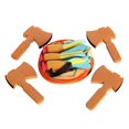 thumbnail image 4 of Aurora Toys - Large Orange Sportling - 18.5" Combo Axe + Dart Throwing Set - Engaging Toy, 4 of 4