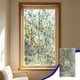 thumbnail image 1 of Lámina para ventanas con diseño de vidrieras de hojas – Cubierta decorativa electrostática para ventanas con efecto arcoíris, control de calor extraíble para el hogar, baño y oficina., 1 of 6