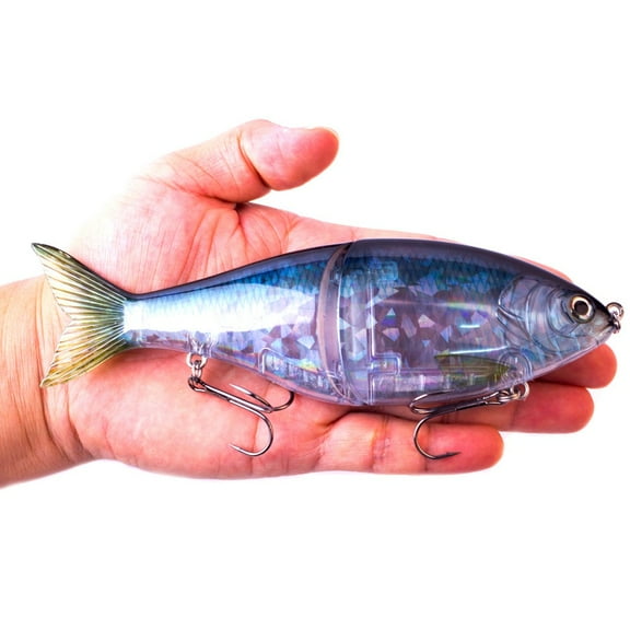 178mm/82g Swimbait Glider Fishing Glide Bait Artificial Hard Baits Lure Hooks