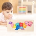 thumbnail image 4 of Rompecabezas 3D Montessori para niños, juguete educativo preescolar para aprendizaje temprano G, 4 of 9