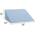 DMI Bed Wedge Pillow and Triangle Wedge with Elevated Incline for Neck