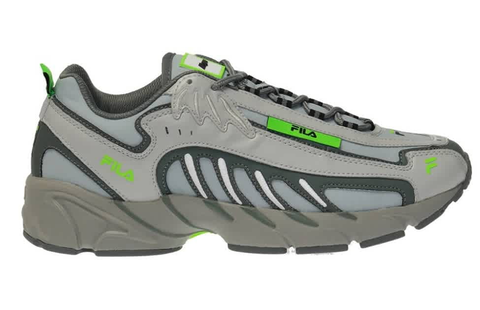 grey fila sneakers