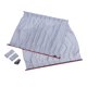thumbnail image 1 of cortinas protectoras UV para ventanas laterales de coche, deslizables, color gris, 1 of 5