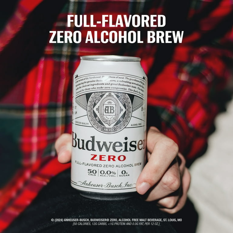 Budweiser Zero Non-Alcoholic Domestic Beer, 12 Pack, 12 fl. oz