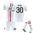 thumbnail image 1 of Nuevo 21/22 Home Kits de fútbol para niños Camiseta Camiseta de fútbol Traje de entrenamiento-Niños 26 (140-150 cm)- BmatwkZeng Bmatwk Jersey, 1 of 2