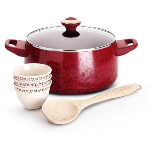  Paula  Deen  Signature Porcelain Nonstick 6 Piece Cookware 