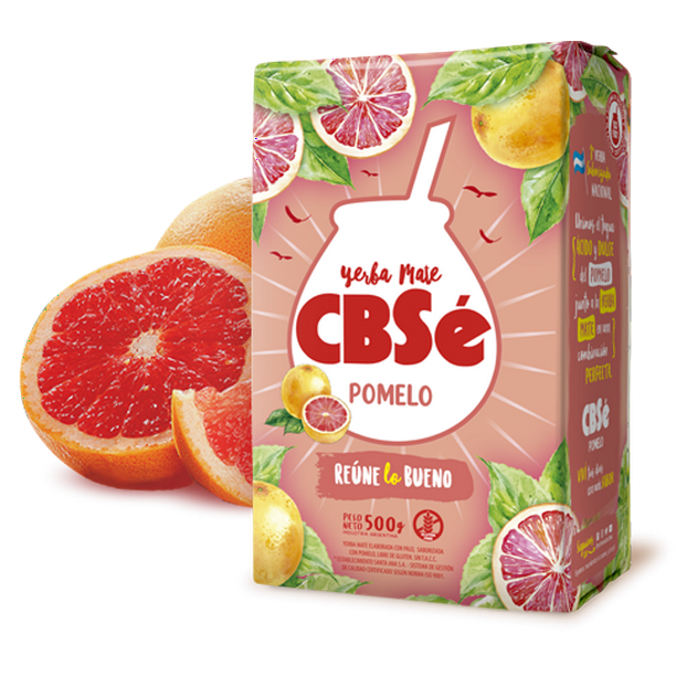 CBSE YERBA MATE POMELO GRAPEFRUIT HERBAL TEA 1.1 Lbs