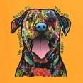 thumbnail image 2 of My Favorite Breed is The One In Need | Colorful Labrador Dog | Dean Russo Art Animal Lover Womens T-Shirt, Gold, S, 2 of 5