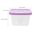 thumbnail image 2 of PENIKOKO 6Pcs Reusable Plastic Box with Lid Portable Dehumidifier for Closet Kitchen Bathroom Humidity Control, 2 of 8