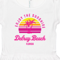 thumbnail image 4 of Inktastic Summer Enjoy the Sunshine Delray Beach Florida in Pink Girls Toddler Dress, 4 of 5