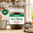thumbnail image 2 of Stakich Raw Honey, Royal Jelly, Bee Pollen & Propolis Enriched, 5.0 Lb, 2 of 9