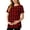 AG Red, variant on Bovxnpu Womens Maternity Shirts Maternity Nursing Short Sleeve Striped Daily Wear Top Sleepwear