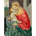 thumbnail image 2 of Workshop of Filippino Lippi 19x24 Black Ornate Framed Double Matted Museum Art Print Titled: The Madonna and Child, 2 of 5