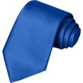 thumbnail image 1 of HSHDLDF Cravate Unie Cravates en Satin Cravate pour Homme Couleur Unie, 1 of 5