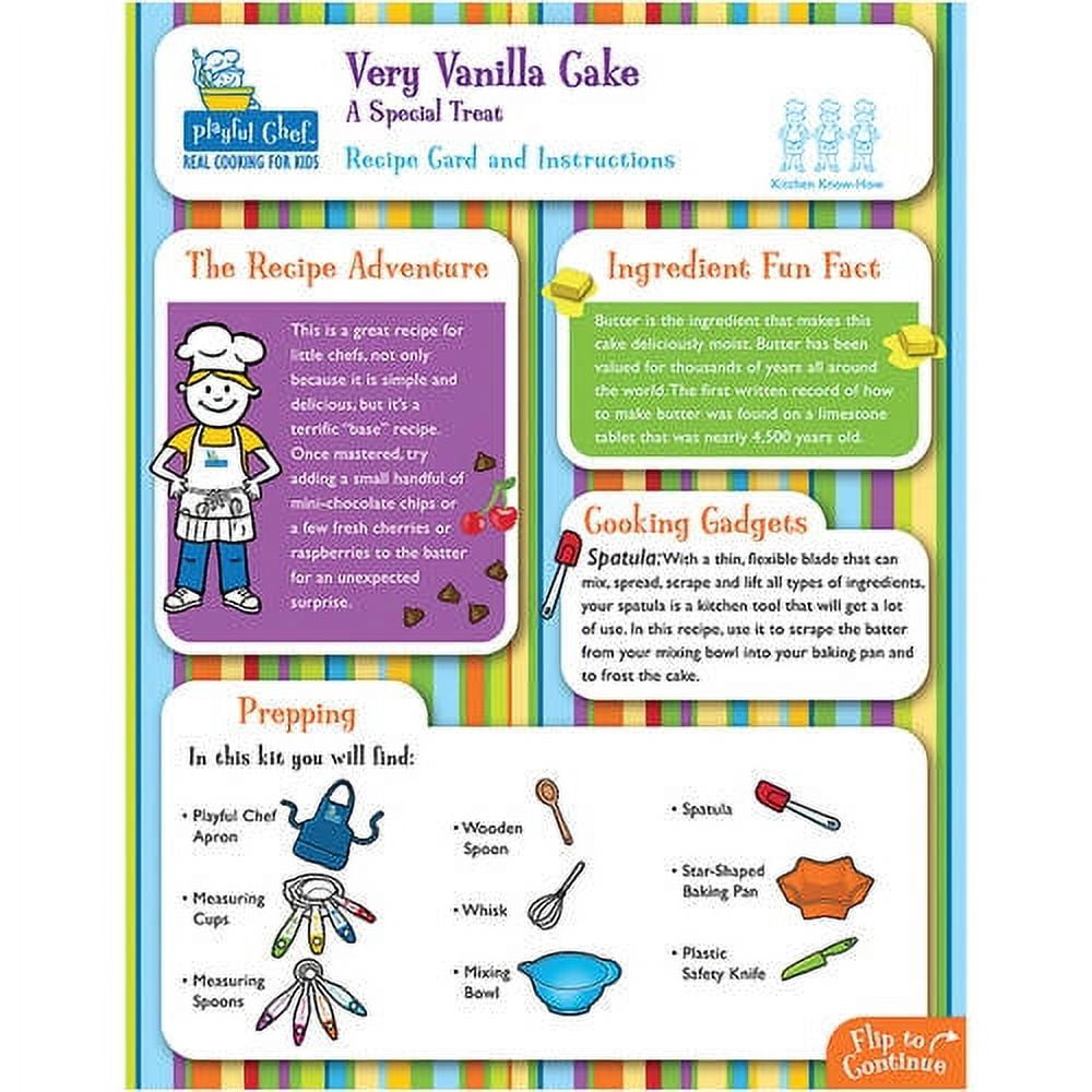 Playful Chef Deluxe Cooking Kit, Ages 6+