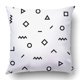 thumbnail image 1 of Funda de Almohada ABPHQTO Patrón Hipster Formas Geométricas Retro 80S 90S 40x40 cm, 1 of 1