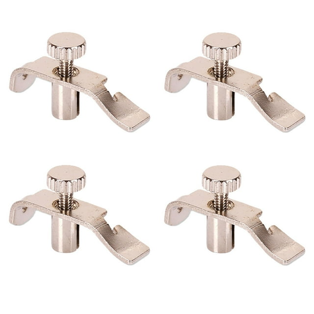 Miangastore Fine Tune pour Erhu Argent 4Ensemble 0.8x0.4x0.2in Acier Inoxydable