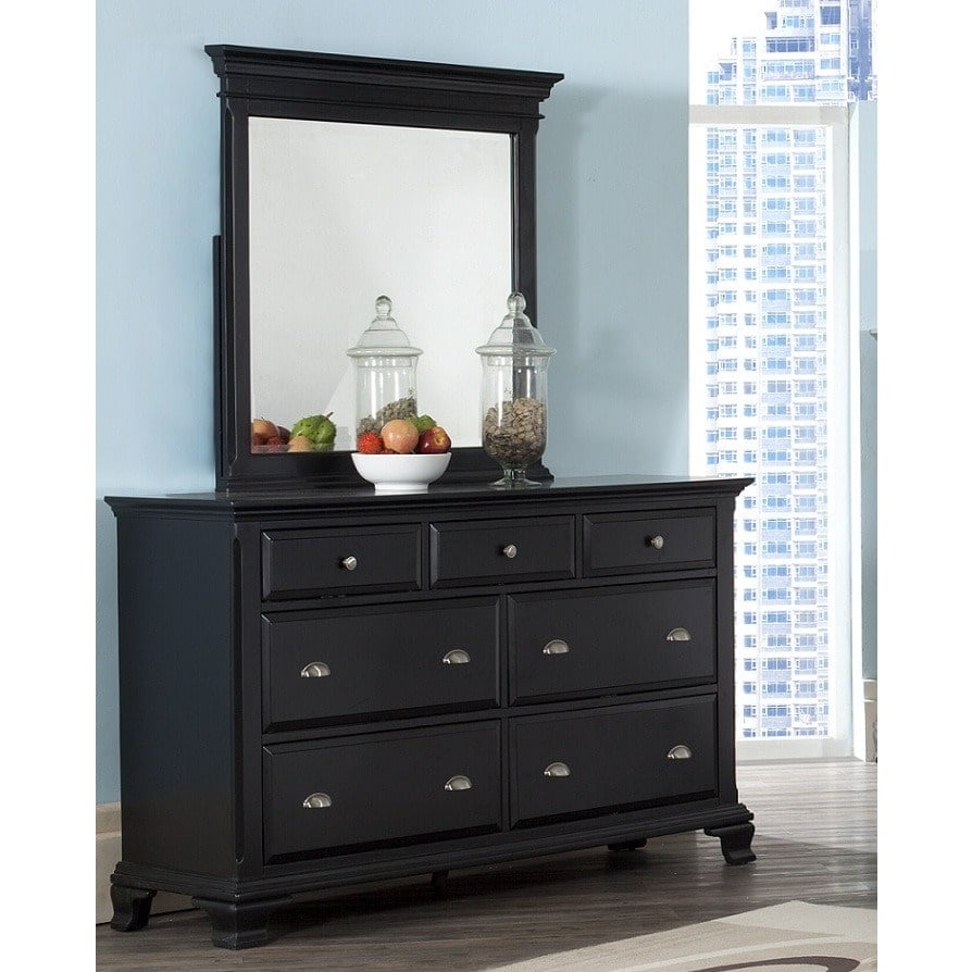 Laveno 012 White Wood 3Drawer Night Stand Roundhill