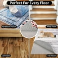 thumbnail image 5 of YJ.GWL Non Slip Rug Pad Gripper Anti-Slip Rugs Mats for Hard Floors Under Carpet Mat Cushion and Hardwood Floor Protection,White,6x9 Ft, 5 of 7