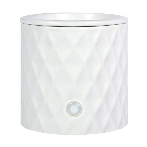 Mainstays Fragrance Warmer, Small Diamond White
