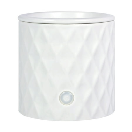 Mainstays Electric Diamond White Ceramic Wax Warmer, Single Pack