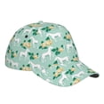 thumbnail image 3 of Balery Baseball Cap Adjustable Size for Running Workouts and Outdoor Activities All Seasons Dad Hat(Horse And Flower), 3 of 9