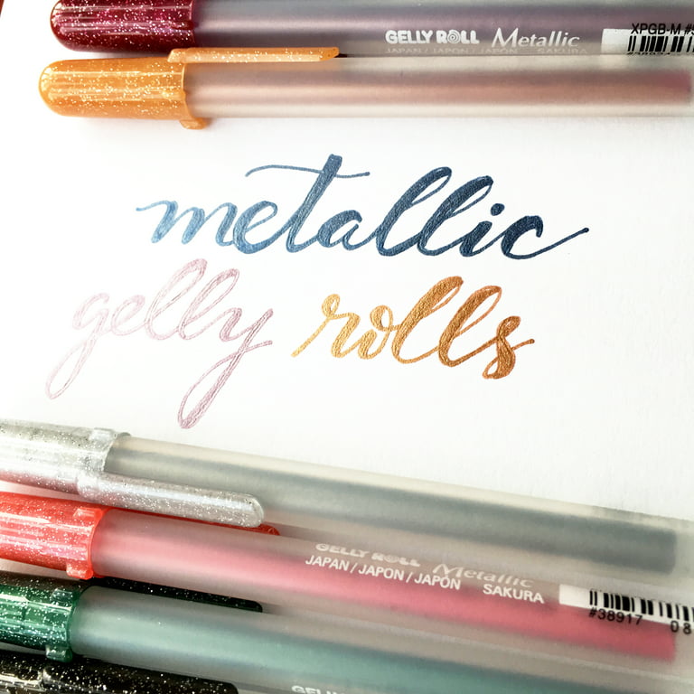 Gelly Roll, Metallic Set of 3 (Copper, Silver, Gold)
