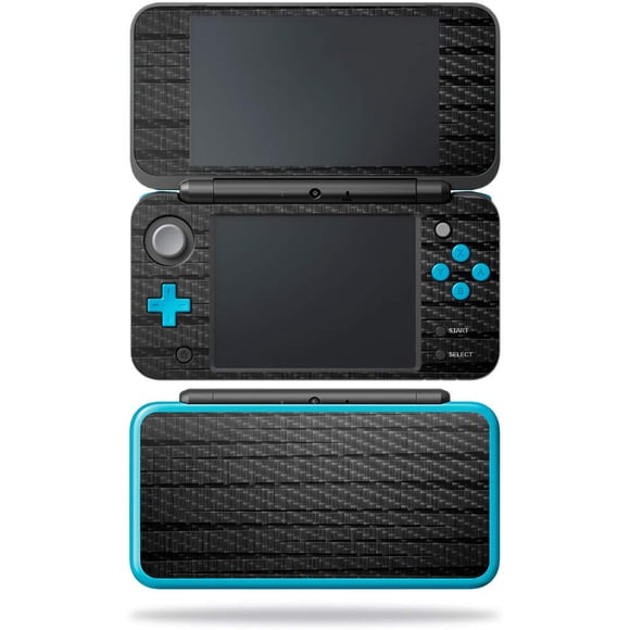 MightySkins Carbon Fiber Skin for Nintendo New 2DS XL - Carved Wood | Protective, Durable Textured Carbon Fiber Finish | Easy to Apply, Remove, and Change Styles | Made in The USA