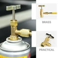 thumbnail image 4 of Robinet de Canette avec Adaptateur de Réservoir Connecteur de Tuyau de Climatiseur Valve Scellée de Réfrigérant, 4 of 7