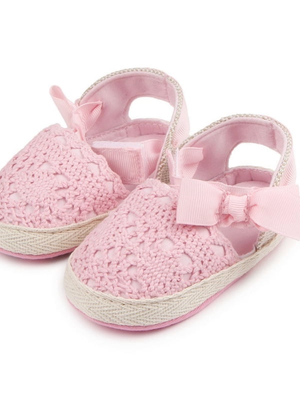 Esho - Baby Girl Infant Shoes Soft Sole Toddler Princess Walking Shoes ...