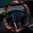 thumbnail image 2 of Cactus 14.5 Inch Printing PVC Leather Auto Accessories Steering Wheel Cover, 2 of 6
