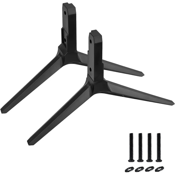 TV Stand Fit for Vizio TV Legs Listed, for Specific TV Bottom Ports, Only Fits Select Vizio Models V505-H9 M506X-H9 V505-H19 V505-G9, Confirm Description Picture Before Buying - Avoid Mismatch
