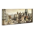 thumbnail image 4 of Stupell Industries Industrial City Scene Scenery Painting Gallery Wrapped Canvas Art Print Wall Art, 24 x 10, 4 of 8