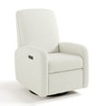 thumbnail image 3 of Graco Bellwood Power Recliner Swivel Glider, Ivory Boucle, 3 of 11