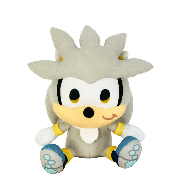 Great Eastern Entertainment Sonic The Hedgehog- SD Silver Sitting Plush 7" H